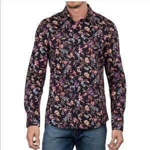 🆕John Lennon Floral Dress Shirt